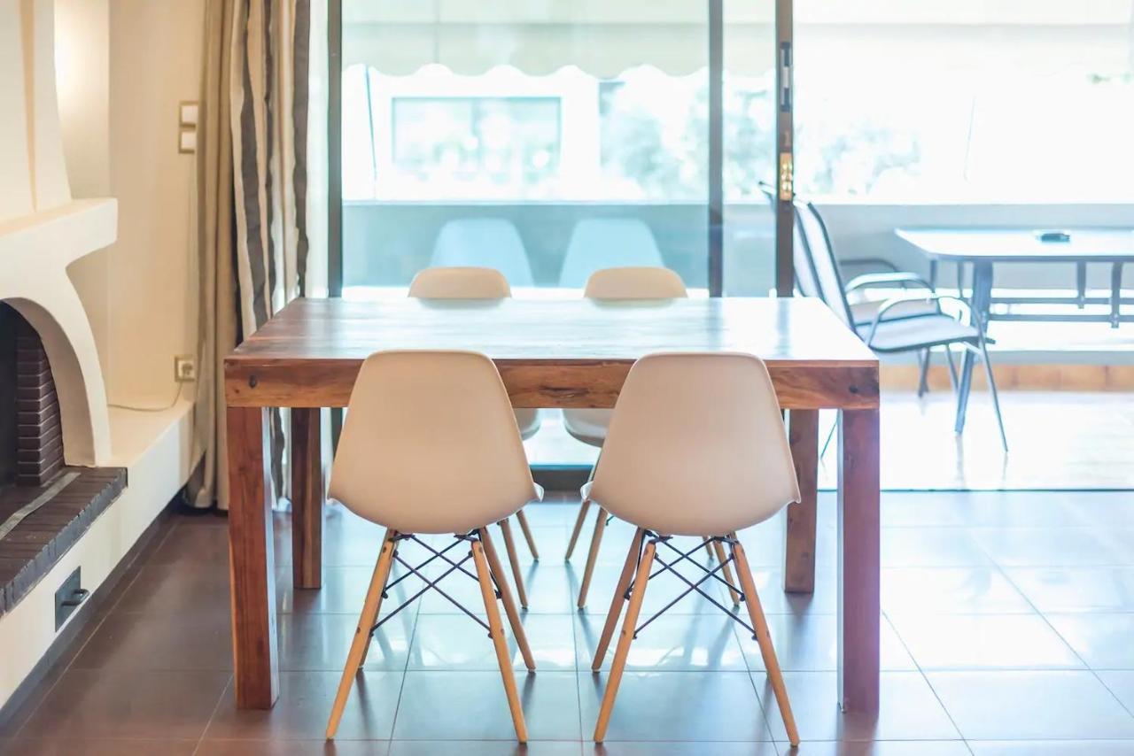 Glyfada Glass-Walled Designed Apt Atina Dış mekan fotoğraf